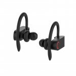 Wholesale Bluetooth 5.0 True TWS Wireless Sports Secure Ear Hook Style Headset Earbuds with Portable Charger (Black)